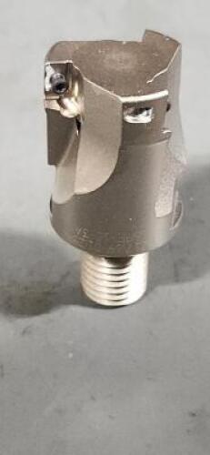DESCRIPTION: (1) SQUARE SHOULDER INDEXABLE MILLING CUTTER BRAND/MODEL: SECO 02772722 SIZE: 1.25" DIA RETAIL$: $536.60 QTY: 1