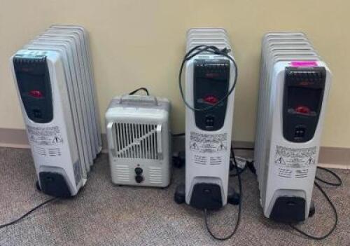 (4) ASSORTED HEATERS