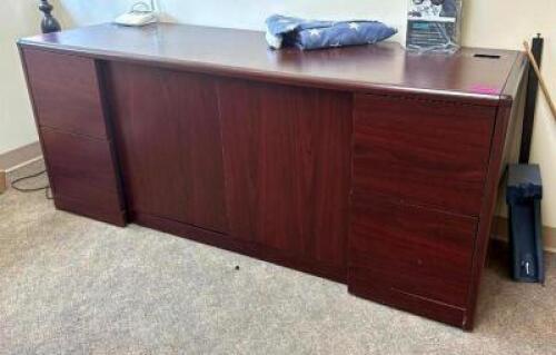 2-DOOR OFFICE CREDENZA/FILING CABINET