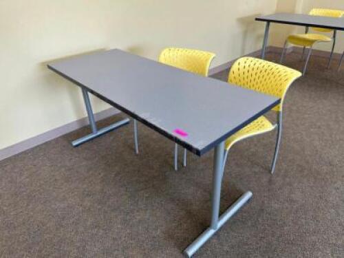 WORK TABLE AND CHAIR SET