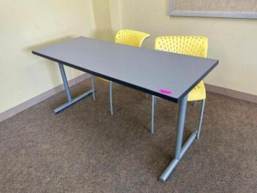 WORK TABLE AND CHAIR SET