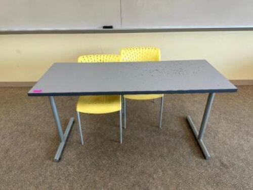 WORK TABLE AND CHAIR SET