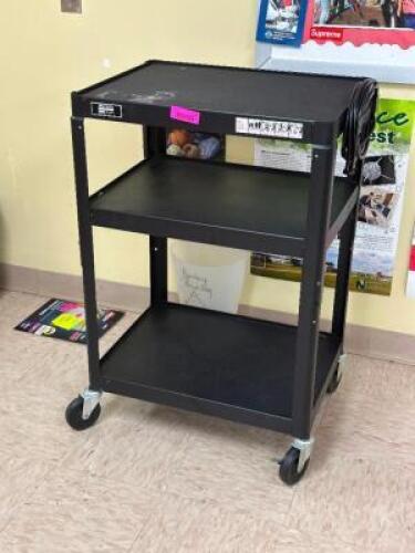 ROLLING MEDIA CART