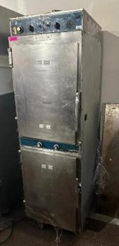ALTO SHAAM DOUBLE STACK HEAT AND HOLD WARMING CABINET
