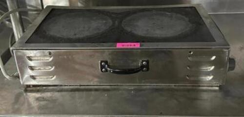 WELLS TWO BURNER HOT PLATE