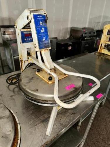 PROLUXE PP1818 MANUAL DOUGH PRESS.