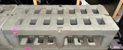 48" TAN PLASTIC DUNNAGE RACK