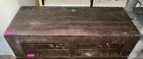 48" BROWN PLASTIC DUNNAGE RACK