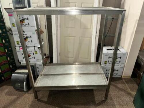 48" X 24" STAINLESS DUNNAGE RACK SHELF
