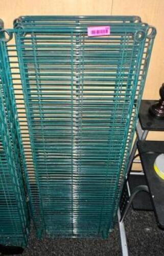 (3) 48" X 24" COATED SHELVING INSERTS