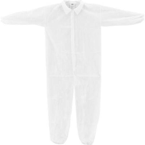 (1) CASE OF (24) COVERALL WITH ELASTIC WRIST AND ANKLE