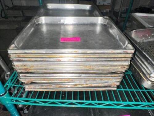 (12) HALF SIZE STAINLESS INSERTS