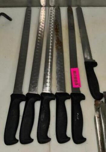(6) BREAD KNIVES