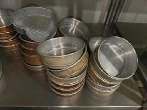 (1) LOT OF 6" ROUND