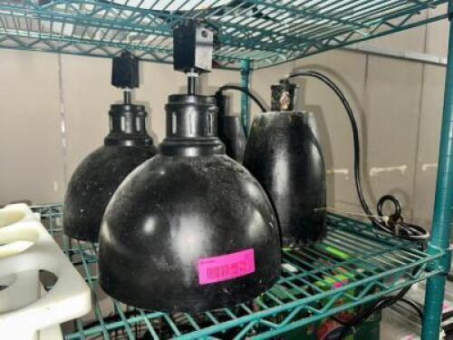 (12) PENDANT TRACK LIGHTS