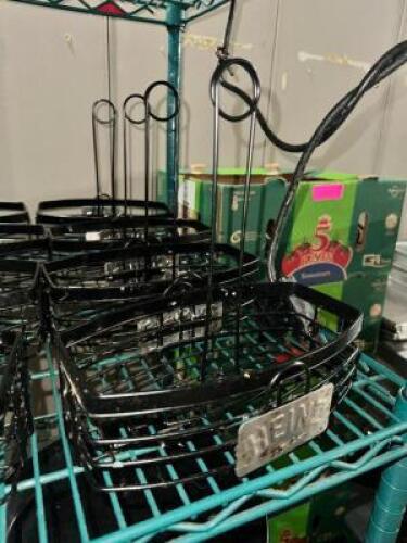 (12) WIRE TABLE CADDYS