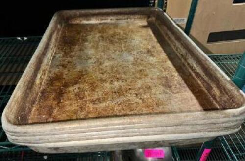 (4) FULL SIZE ROASTING PANS