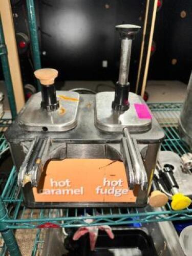 HEATED CHOCOLATE WARMER W/ PUMP