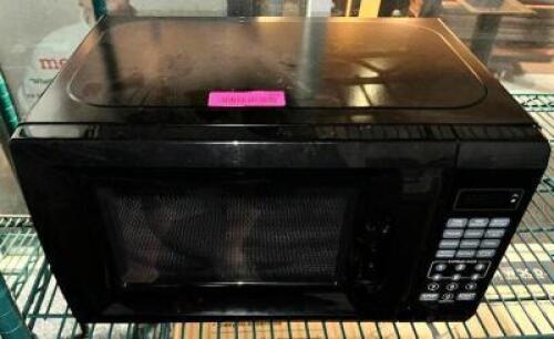 HOUSE HOLD MICROWAVE - BLACK