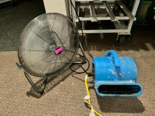 (2) FLOOR FANS
