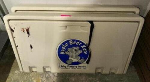 (2) WALL MOUNTED CHANGING STATIONS