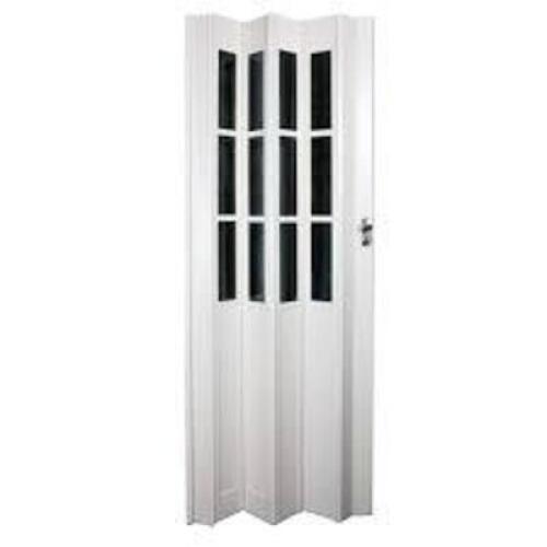 DESCRIPTION: (1) ACCORDION FOLDING DOOR BRAND/MODEL: CAPRI #HSCAPRI3280WHGL INFORMATION: WHITE SIZE: 36" X 80" RETAIL$: $247.32 EA QTY: 1