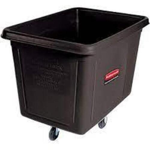 DESCRIPTION: (1) CUBE TRUCK BRAND/MODEL: RUBBERMAID #4619-00 INFORMATION: BLACK SIZE: 12 CU FT RETAIL$: $560.00 EA QTY: 1