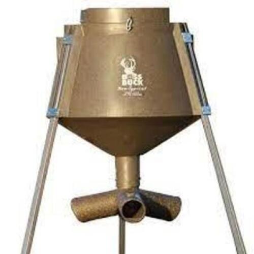 DESCRIPTION: (1) GRAVITY SYSTEM FEEDER BRAND/MODEL: BOSS BUCK INFORMATION: BROWN SIZE: 350 LBS RETAIL$: $369.99 EA QTY: 1