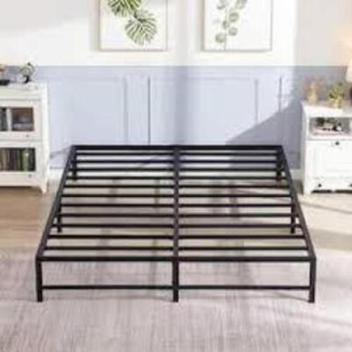 DESCRIPTION: (1) BED SUPPORT FRAME BRAND/MODEL: SINO INFORMATION: BLACK SIZE: KING RETAIL$: $121.77 EA QTY: 1