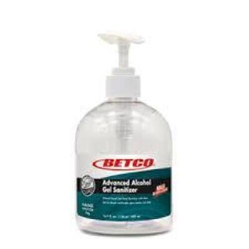 DESCRIPTION: (1) LOT OF APPROX (66) CASES OF (12) ADVANCED GEL SANITIZER BRAND/MODEL: BETCO #796E9-00 INFORMATION: CLEAR, ALCOHOL SIZE: 500 ML RETAIL$