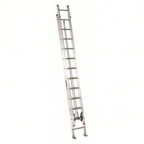 DESCRIPTION: (1) EXTENSION LADDER BRAND/MODEL: LOUISVILLE #1CMW6 SIZE: 24 FT INDUSTRY LADDER SIZE, 21 FT EXTENDED LADDER HT, D-RUNG RETAIL$: $484.78 E