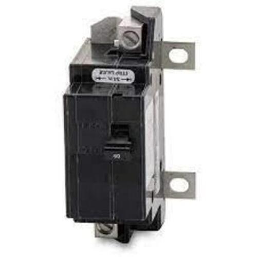 DESCRIPTION: (1) MINIATURE CIRCUIT BREAKER BRAND/MODEL: SQUARE-D/QOM50VH INFORMATION: 240V/50 AMP/1-PHASE SIZE: 5"W X 3.47"D X 5.09"H RETAIL$: 140.00
