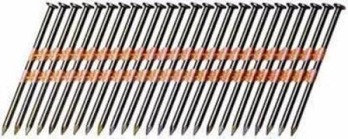 DESCRIPTION: (1) CASE OF (4000) PLASTIC STRIP ROUND HEAD FRAIMING NAILS BRAND/MODEL: GRIP-TIRE #GR408HG INFORMATION: GALVANIZED SIZE: 3" X .121" RETAI