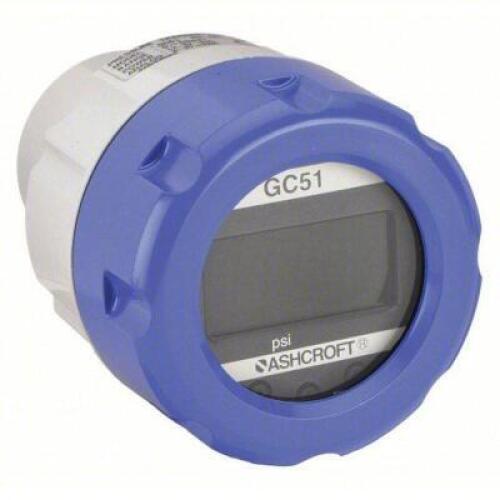 DESCRIPTION: (2) INDICATING TRANSMITTER BRAND/MODEL: ASHCROFT #5DDD4 INFORMATION: BLUE SIZE: LCD, 0 PSI TO 5,000 PSI, 4 TO 20 MA, SCREW TERMINALS, 1/4