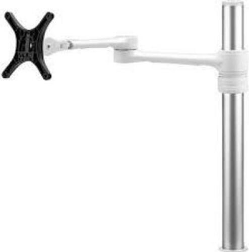 DESCRIPTION: (2) SINGLE ARM DESKTOP MONITOR MOUNT BRAND/MODEL: ATDEC #AF-AT-P INFORMATION: SILVER RETAIL$: $101.71 EA QTY: 2