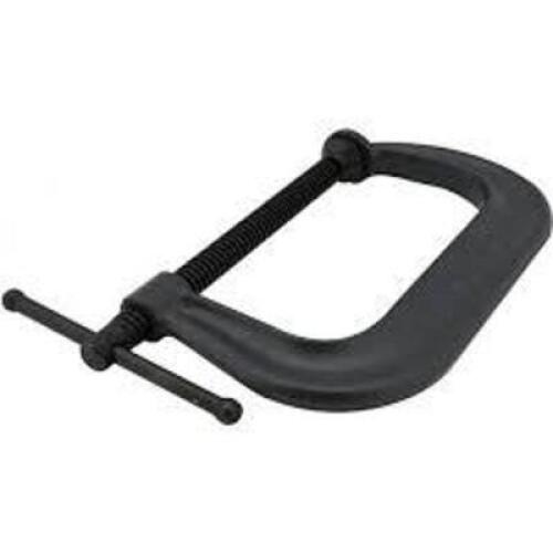 DESCRIPTION: (2) COLUMBIAN ECONOMY C-CLAMP BRAND/MODEL: WILTON TOOLS #20303 INFORMATION: BLACK SIZE: 0-4" RETAIL$: $49.45 EA QTY: 2