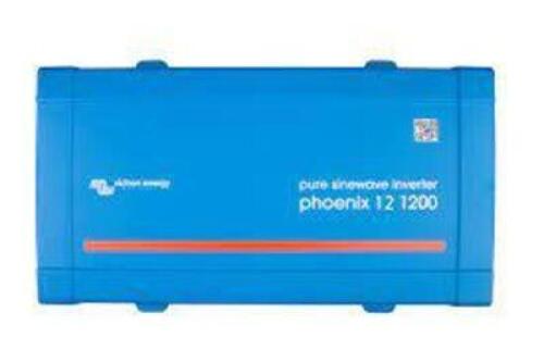 DESCRIPTION: (1) PURE SINEWAVE PHOENIX INVERTER BRAND/MODEL: VICTRON ENERGY INFORMATION: BLUE SIZE: 210-245V RETAIL$: $391.85 EA QTY: 1