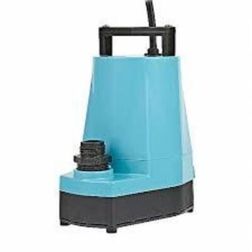 DESCRIPTION: (1) UTILITY PUMP DISCHARGEBRAND/MODEL: LITTLE GIANT #783WT9INFORMATION: WHITESIZE: 5-MSP, 1/6 HPRETAIL$: $304.87 EAQTY: 1