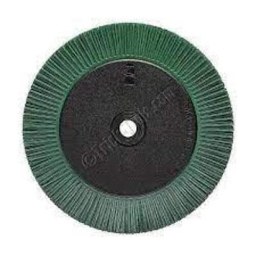 DESCRIPTION: (2) RADIAL BRISTLE BRUSH WITH FLANGE BRAND/MODEL: 3M SCOTCH-BRITE #33081 INFORMATION: GREEN SIZE: 8" RETAIL$: $133.00 EA QTY: 2