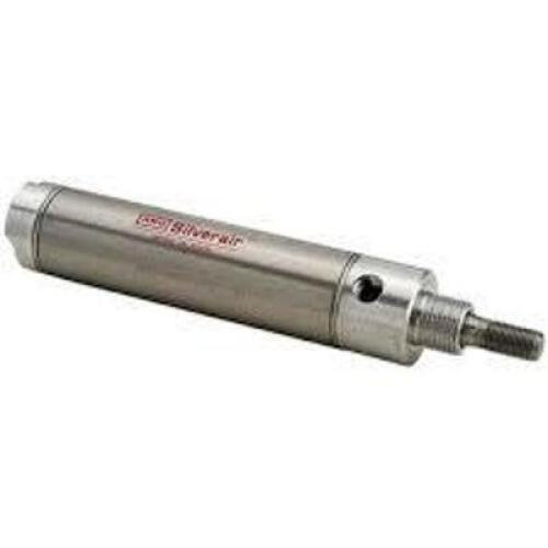 DESCRIPTION: (3) AIR CYLINDERS BRAND/MODEL: ARO SILVERAIR #SD17-N4B4-026 INFORMATION: STAINLESS STEEL RETAIL$: $41.80 EA QTY: 3