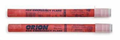 DESCRIPTION: (36) ROAD FLARES, NO STAND BRAND/MODEL: ORION #45MG26 INFORMATION: RED SIZE: 30 MIN BURN DURATION RETAIL$: $223.17 TOTAL QTY: 36