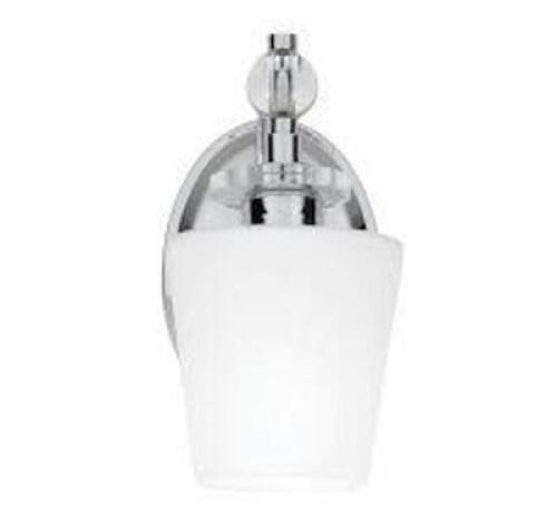 DESCRIPTION: (1) MEDIUM BASE LIGHT FIXTURE BRAND/MODEL: QUOIZEL #HS8601C INFORMATION: CHROME SIZE: 100W 5"W RETAIL$: $74.98 EA QTY: 1