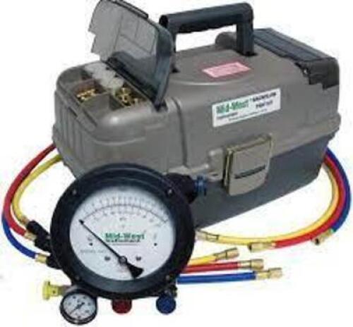 DESCRIPTION: (1) BACKFLOW TEST KIT BRAND/MODEL: MID-WEST INSTRUMENT INFORMATION: GRAY RETAIL$: $895.00 EA QTY: 1