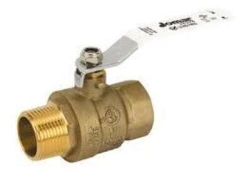 DESCRIPTION: (6) BALL VALVE BRAND/MODEL: JOMAR #100-134G INFORMATION: WHITE HANDLE SIZE: 3/4" RETAIL$: $53.13 EA QTY: 6