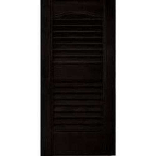 DESCRIPTION: (6) LOUVER SHUTTERS BRAND/MODEL: MONSMA #M00011425002 INFORMATION: BLACK SIZE: 15"X25" RETAIL$: $66.57 EA QTY: 6