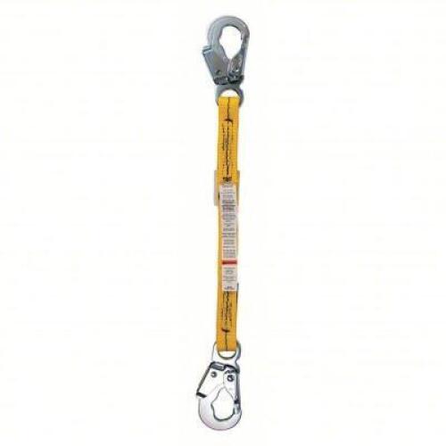 DESCRIPTION: (1) SINLE LEG NON SHOCK ABSORBING LANYARD BRAND/MODEL: GUARDIAN #35Y999 INFORMATION: YELLOW SIZE: 2' RETAIL$: $43.32 EA QTY: 1