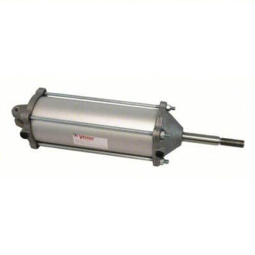 DESCRIPTION: (1) AIR CYLINDER BRAND/MODEL: VELVAC #21DH77 SIZE: 3 1/2 IN AIR CYLINDER BORE DIA., 8 17/25 IN STROKE, 1/4-18NPTF PORT SIZE RETAIL$: $244