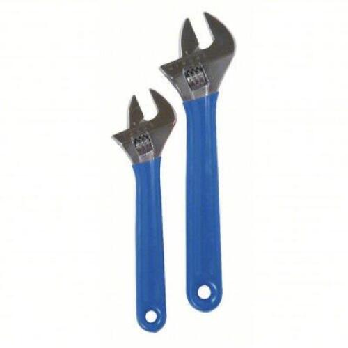DESCRIPTION: (1) ADJUSTABLE WRENCH SET BRAND/MODEL: WOODWARD #1NYD3 INFORMATION: 2 WRENCHES SIZE: ALLOY STEEL, CHROME, 1 IN_1 1/8 IN JAW CAPACITY, CUS