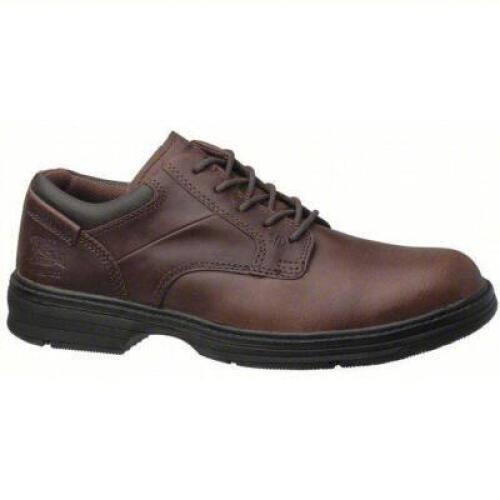 DESCRIPTION: (1) MENS WORK SHOE BRAND/MODEL: CAT #34TZ08 INFORMATION: BROWN SIZE: 8.5 RETAIL$: $113.71 EA QTY: 1