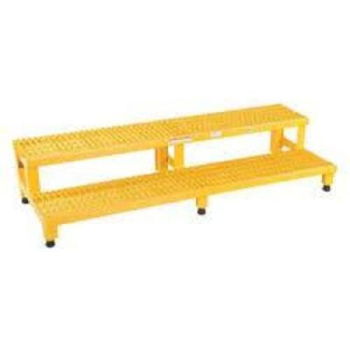 DESCRIPTION: (1) POLY 2 STEPBRAND/MODEL: VESTIL #SPN-2--YELLOWINFORMATION: YELLOWSIZE: 36" WIDERETAIL$: $152.15QTY: 1